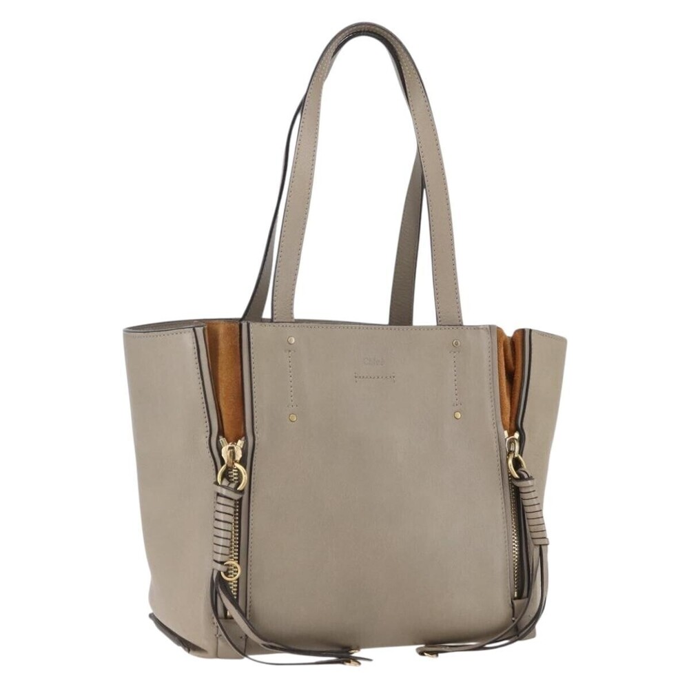 Chloe Milo Shopping Tote Leather Medium